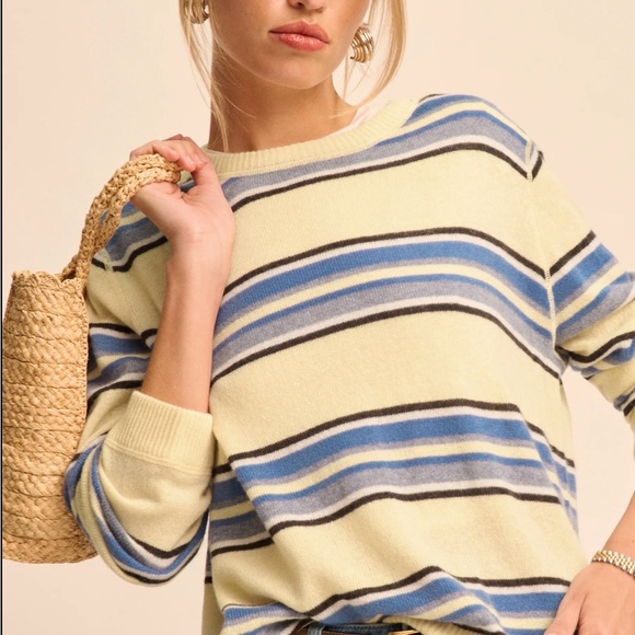 NWT Reformation - Cashmere Boyfriend Sweater - Picture 3 of 5